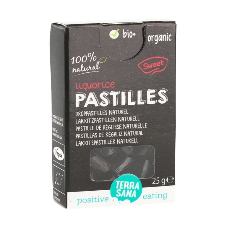 Pastilles Réglisse Naturelle Bio