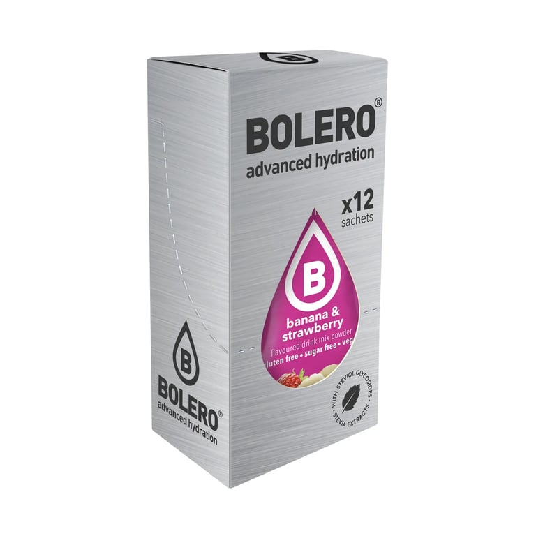 BOLERO BANAAN EN AARDBEI (MET STEVIA)