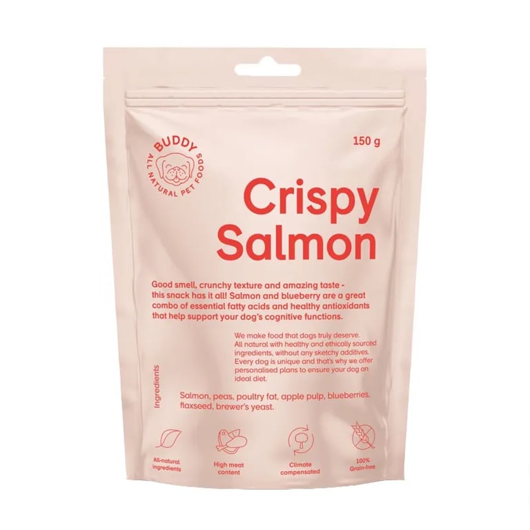 Snack Crunchy Salmón Y Arándanos