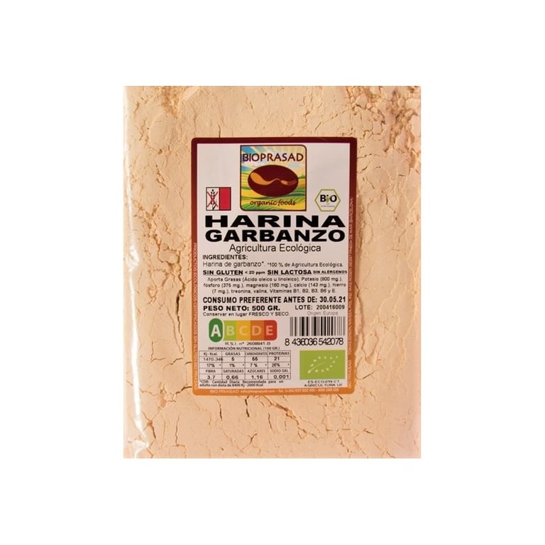 Harina de Garbanzos Ecológica