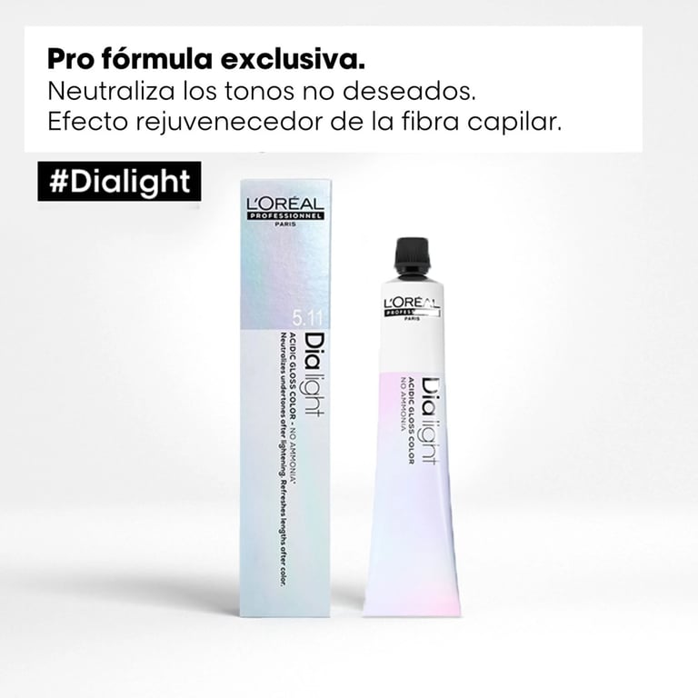 Dia Light Gel-Creme Acide Sans Amoniaque #10,23 50 ml di L'Oreal Expert Professionnel - imagen 3 de 6