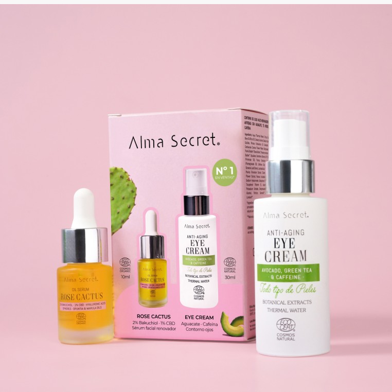 Cofre Contorno Ojos & Mini Rose Cactus Facial Oil 30 ml + 10 ml - imagen 9 de 12
