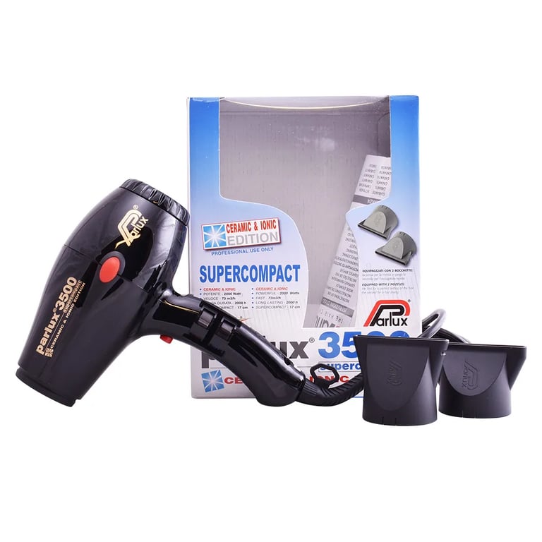 HAIR DRYER 3500 SUPERCOMPACT PRETO