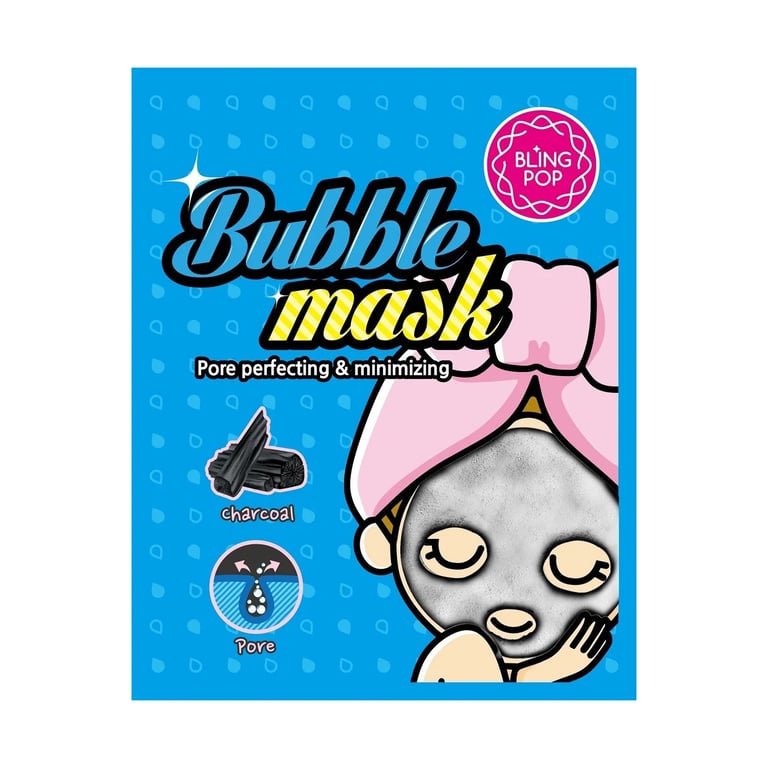 Masque Visage Au Charbon Bubble Mask