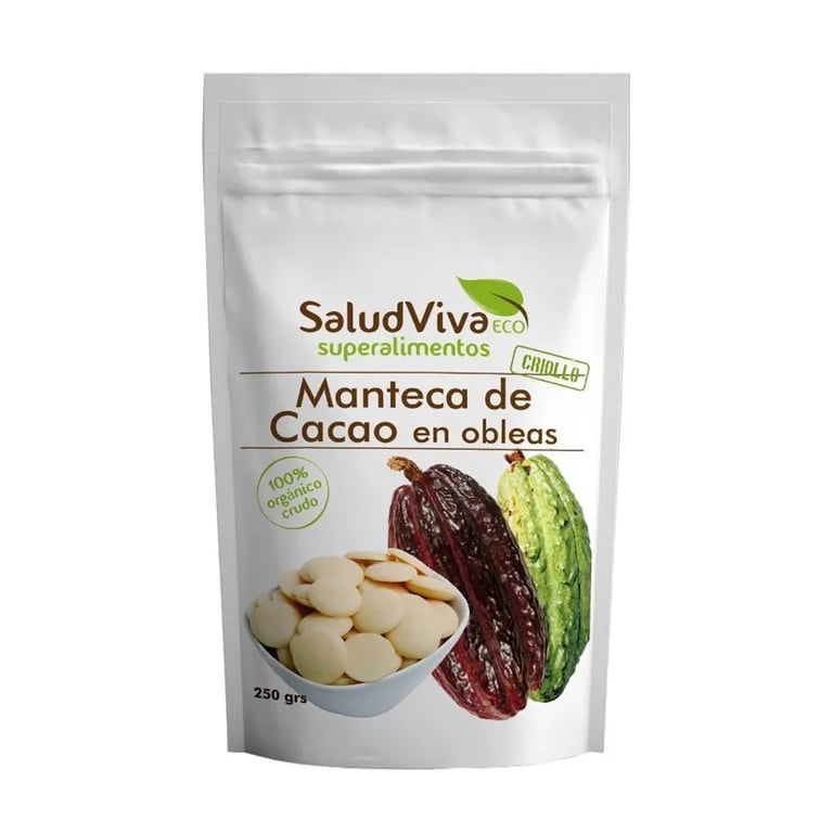Manteca De Cacao En Obleas Écologique