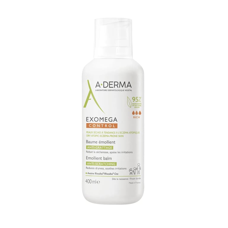 A-DERMA EXOMEGA CONTROL BÁLSAMO EMOLIENTE