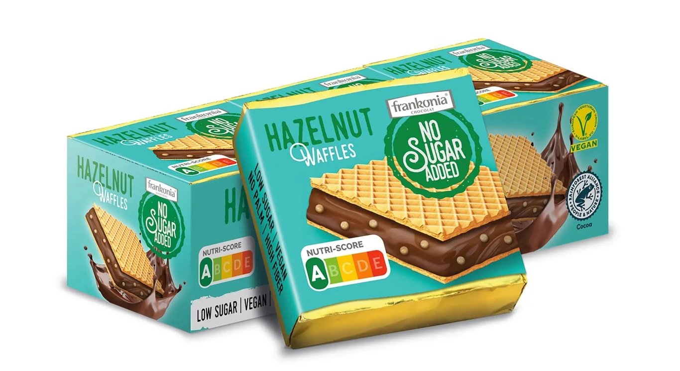 Wafers Avellana Choco Sin Azúcar