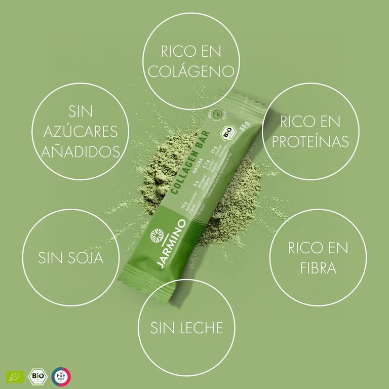 Barre Collagène Protéique Matcha - imagen 2 de 6