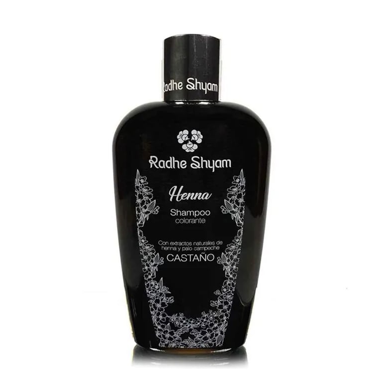 Champú Colorante Castaño Henna