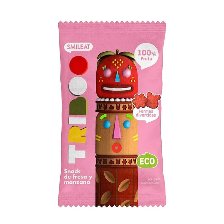 Snack De Fresa Y Manzana