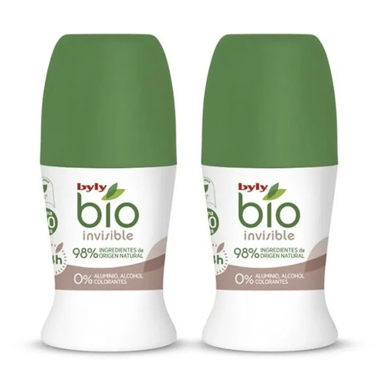 Bio Natural 0% Invisible Deo Roll-On Lote
