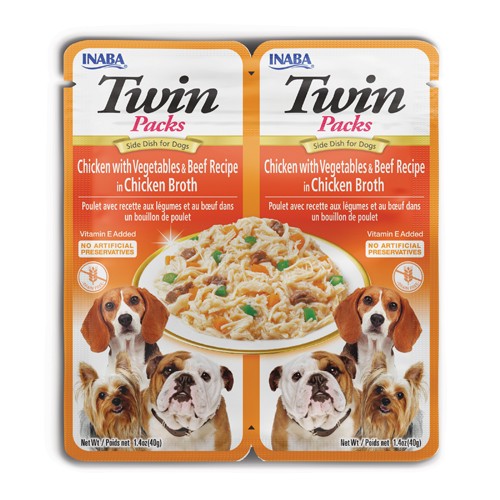 Twin Packs Dog Huhn-Rindfleisch Rezept