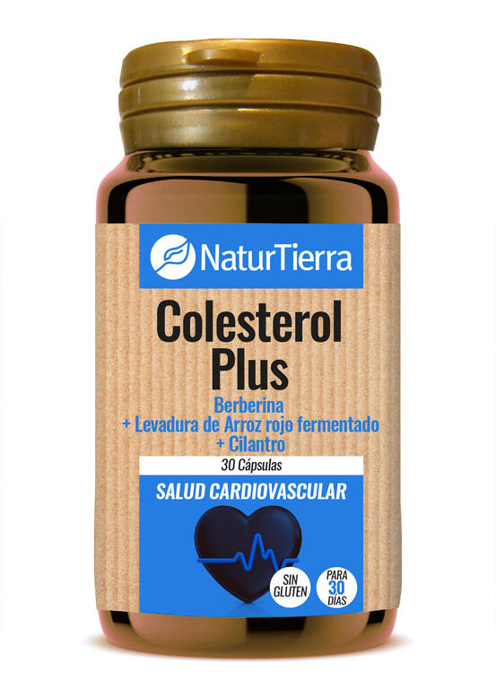 Colesterol Plus Berberina + Levadura de Arroz Rojo