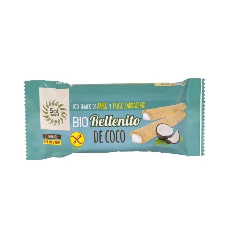 Gevuld kokos zonder gluten BIO