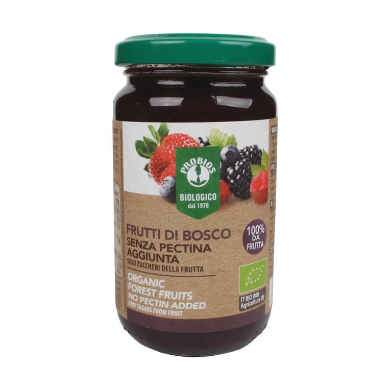 Compota De Frutas Del Bosque Sin Pectina Bio