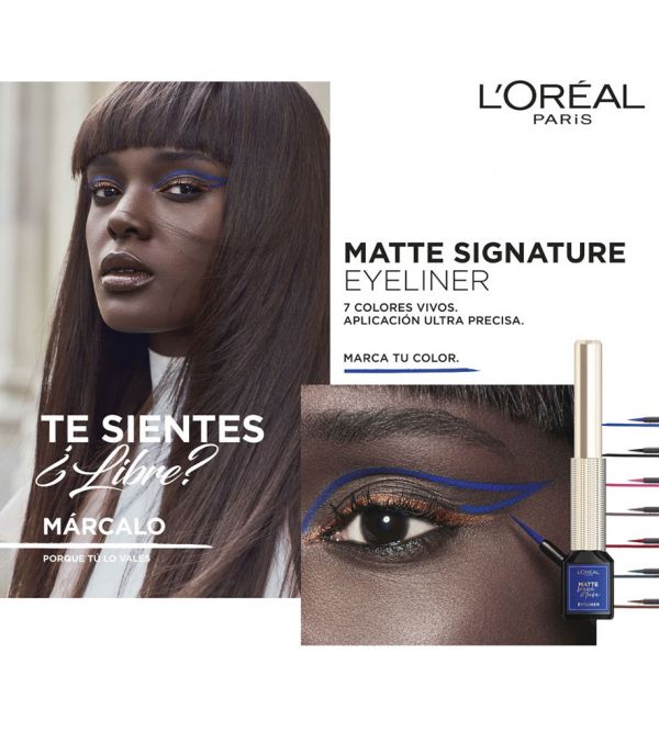 Matte Signature Eyeliner #01-Ink di L'Oreal Paris