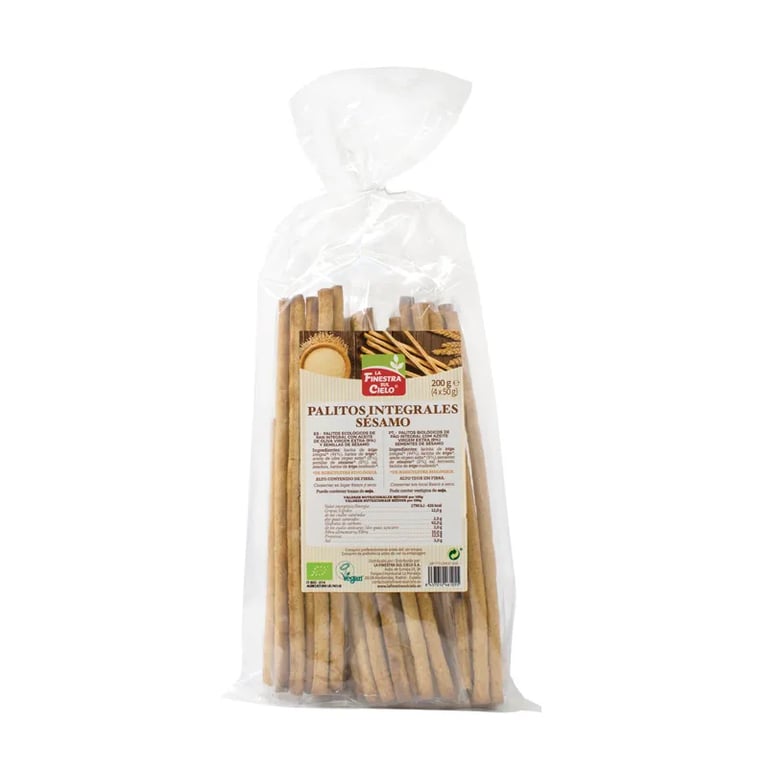 PALITOS INTEGRALES CON SÉSAMO BIO