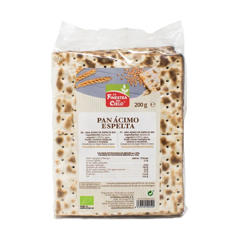 PAN ÁCIMO DE ESPELTA BIO