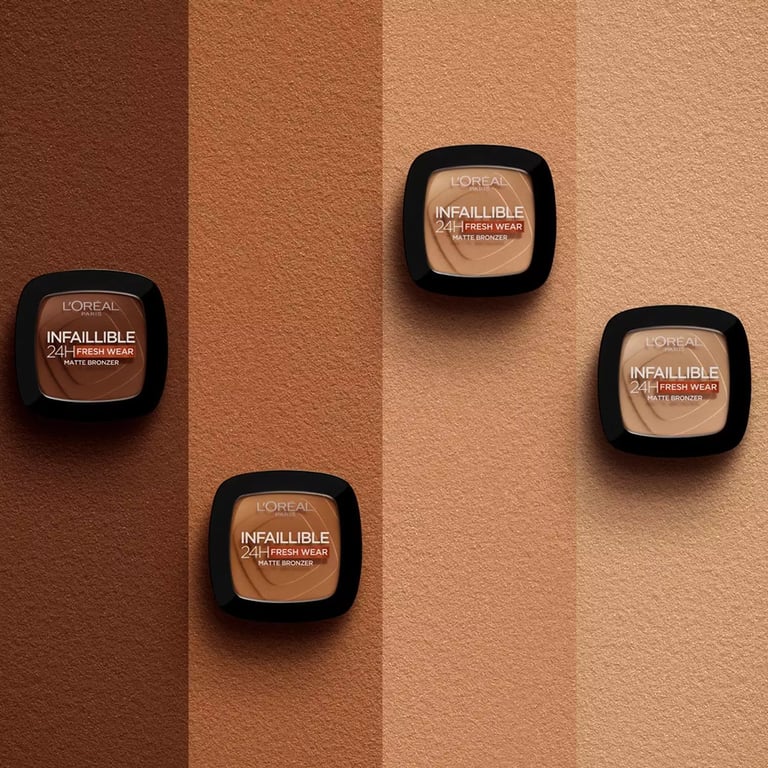 Infaillible 24H Fresh Wear Matte Bronzer #350 - Medium Moyen de L'Oreal Paris