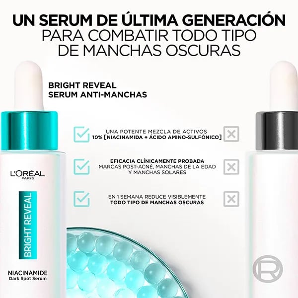Bright Reveal Niacinamide Sérum Anti-taches 30 ml de L'Oreal Paris