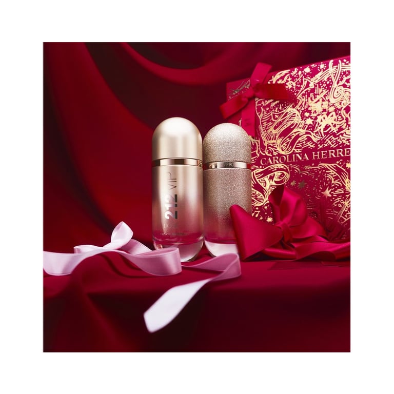 212 Vip Rose Set EDP 80 ml + EDP 10 ml + Body Lotion 100 ml de Carolina Herrera