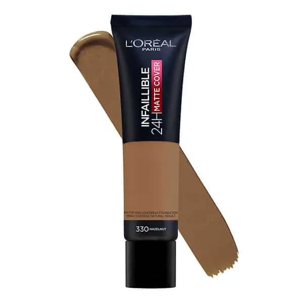 Infaillible 24H Matte Cover Foundation #330-hazelnut da L'Oreal Paris