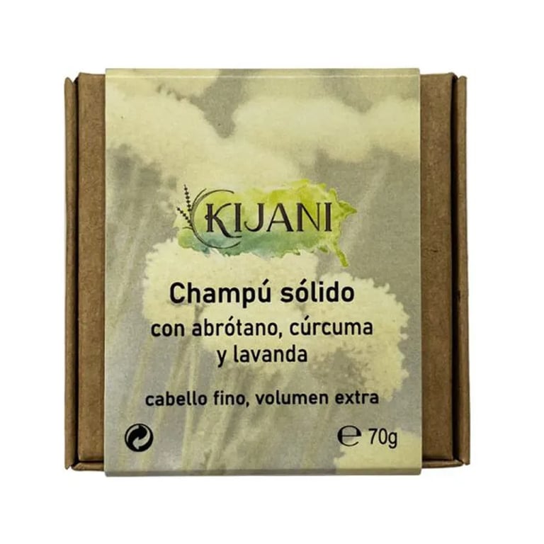 Champú Sólido Cabello Fino Jengibre Eco
