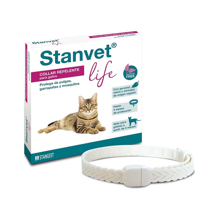 Stanvet Life Collar Repelente Para Gatos