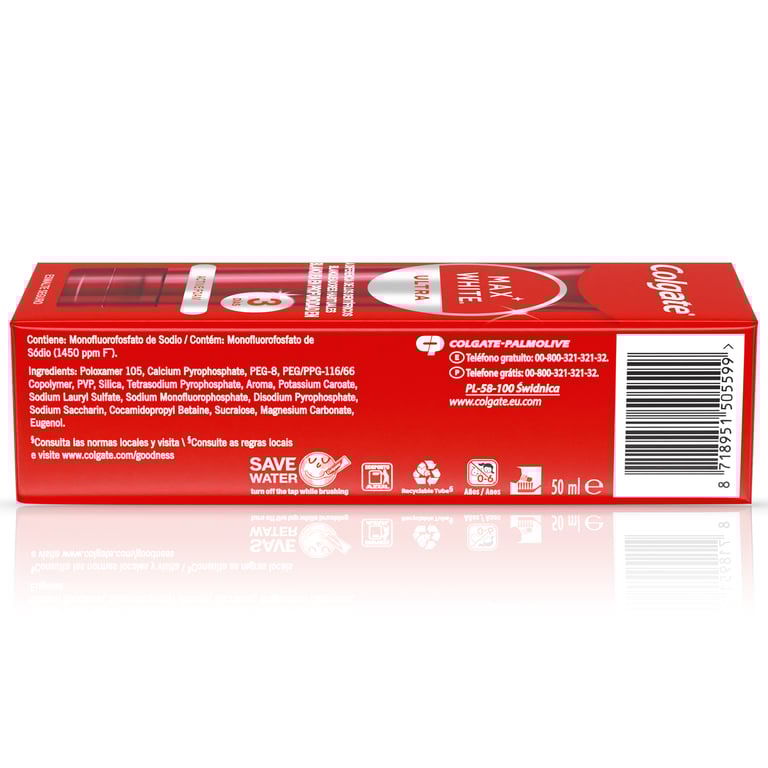 Max White Ultra Active Foam 3 Tag 50 ml von Colgate