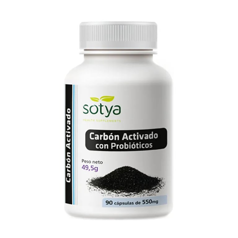 CARBÓN VEGETAL PROBIÓTICO