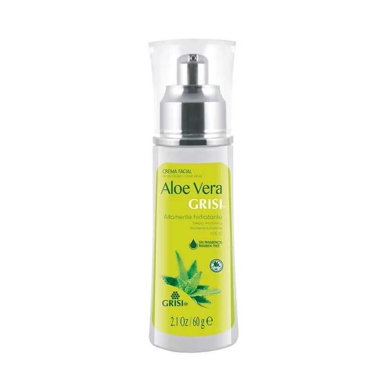 Crème Hydratante Visage Aloe Vera Spf15