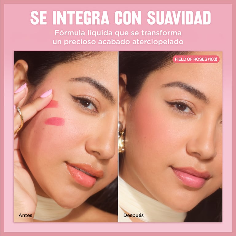 Glimmer Blush Drops #Field of Roses de Revlon