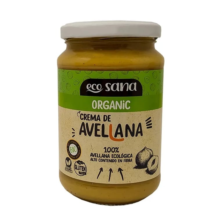 Crema De Avellana Orgánica