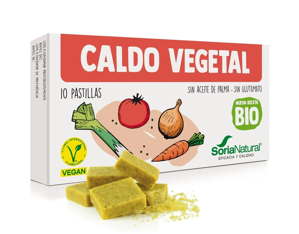 Caldo Vegetal Pastilhas Eco