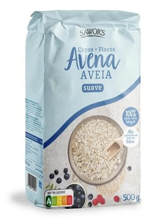 Copos De Avena Integral Suave