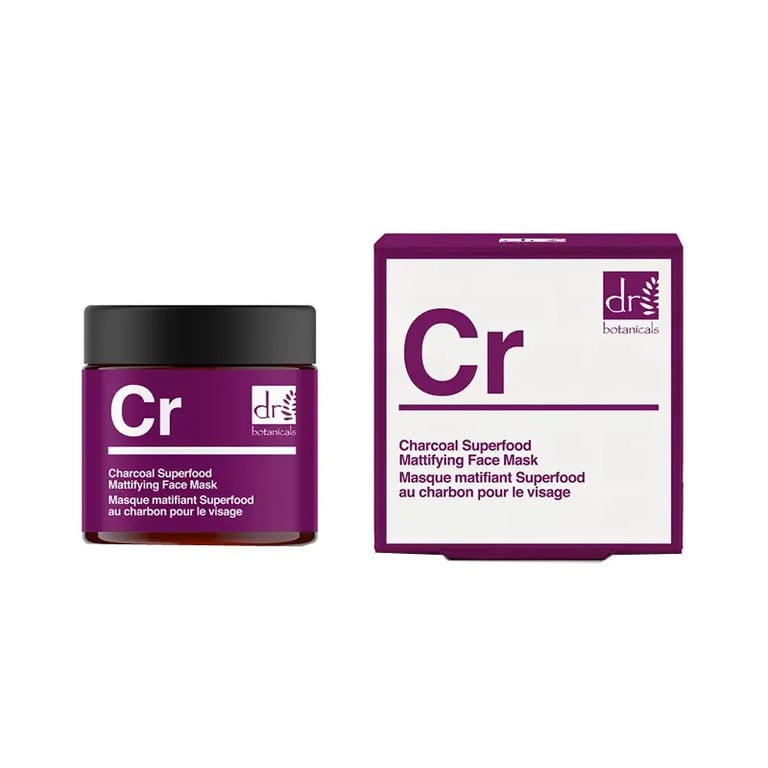 Charcoal Superfood Mattifying Face Mask
