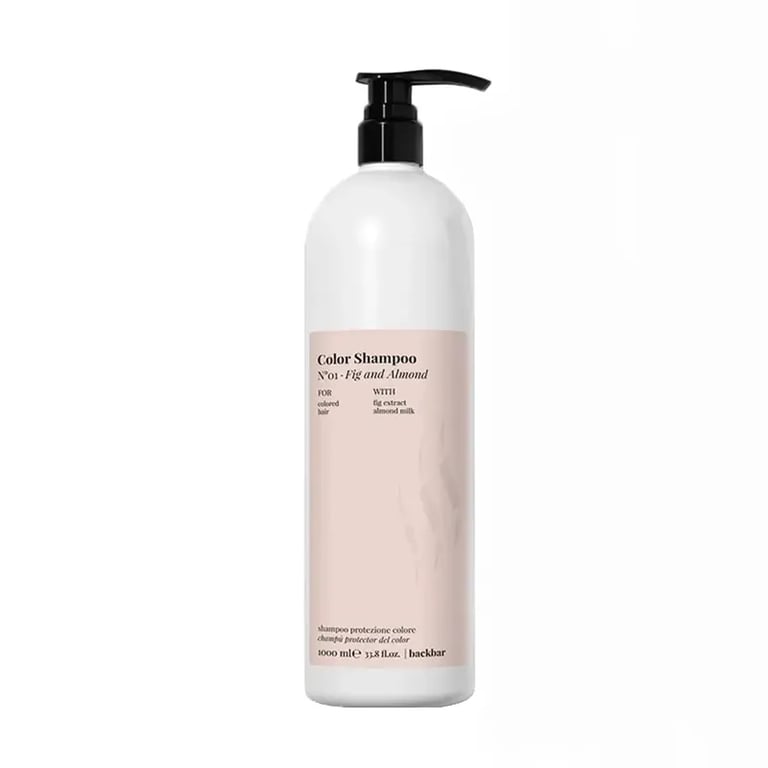 Back Bar Color Shampoo Nº01-Fig & Almond
