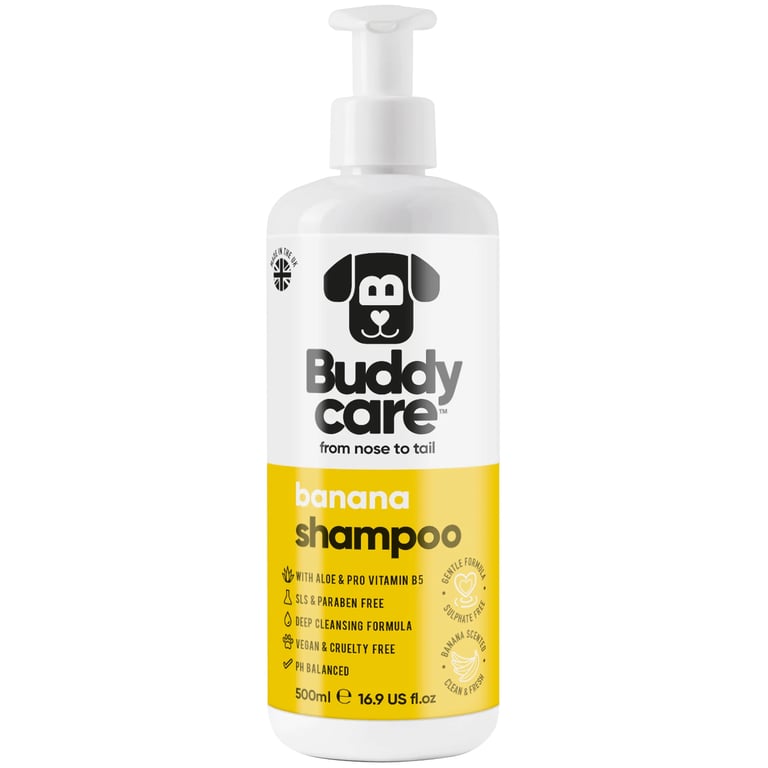 Champú para Perros con Aroma de Plátano
