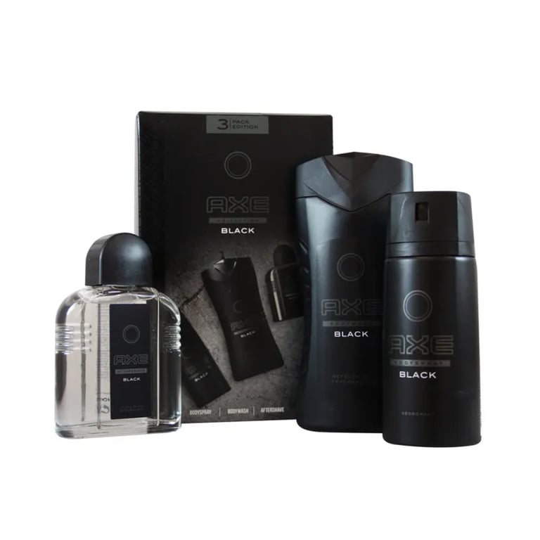 Axe Black Kollektion Pack 3 Stück Deos 150 ml