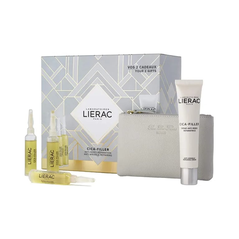 Cica Filler Set Serum 3 Ud + Creme 40 ml + Geldbeutel