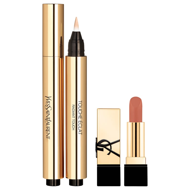 Set Touche Eclat N2 + Mini Labial de Yves Saint Laurent