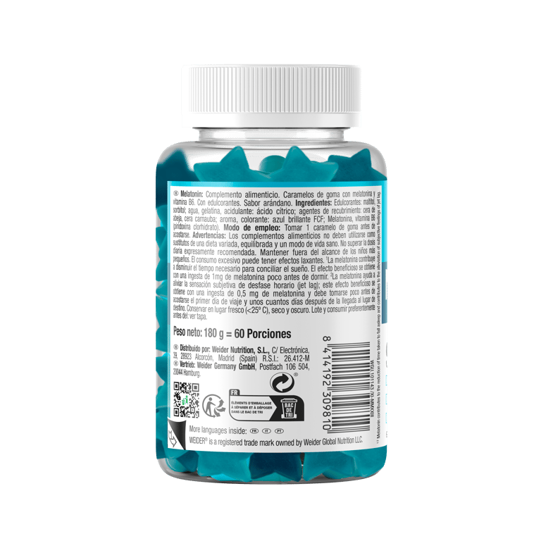 Melatonin Up 60 Caramelle Gommose di Weider