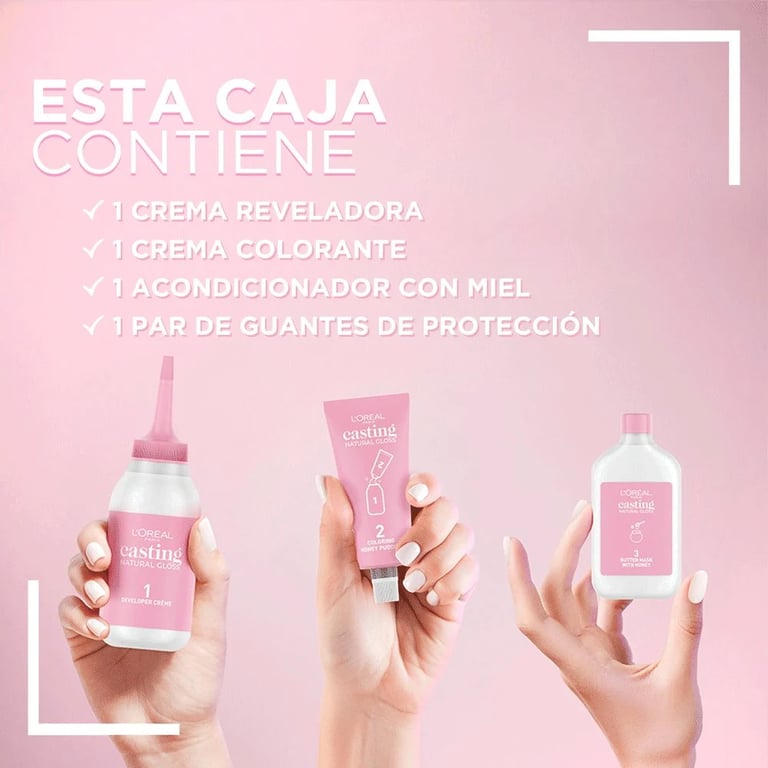 Casting Natural Gloss #823 Latte Light Blonde de L'Oreal Paris