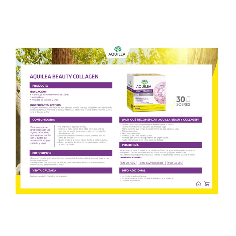 Aquilea Beauty Collagen 30 Beutel von Aquilea