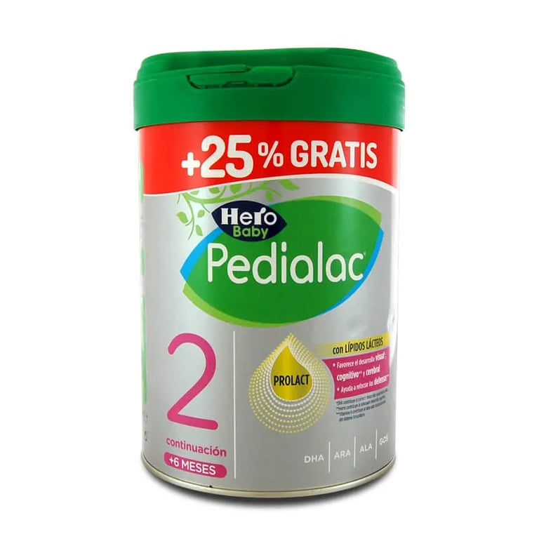 PEDIALAC 2 +25% GRATIS