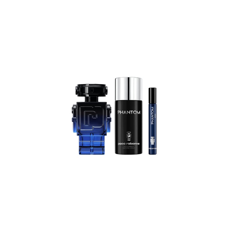 Phantom Intense EDP 100 ml + EDP Mini 10 ml + Déodorant 150 ml Lot de Rabanne