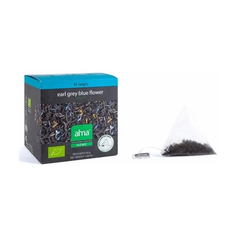 Infusión Té Negro Earl Grey Blue Flower Eco