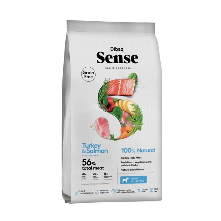 Hundewelpen Sense Lachs & Pute
