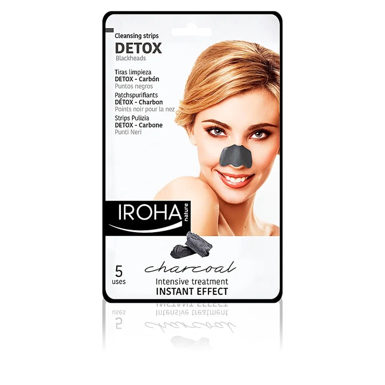 Detox Charcoal Black Nose Strips
