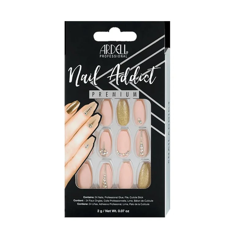 Nail Addict Nude Jeweled